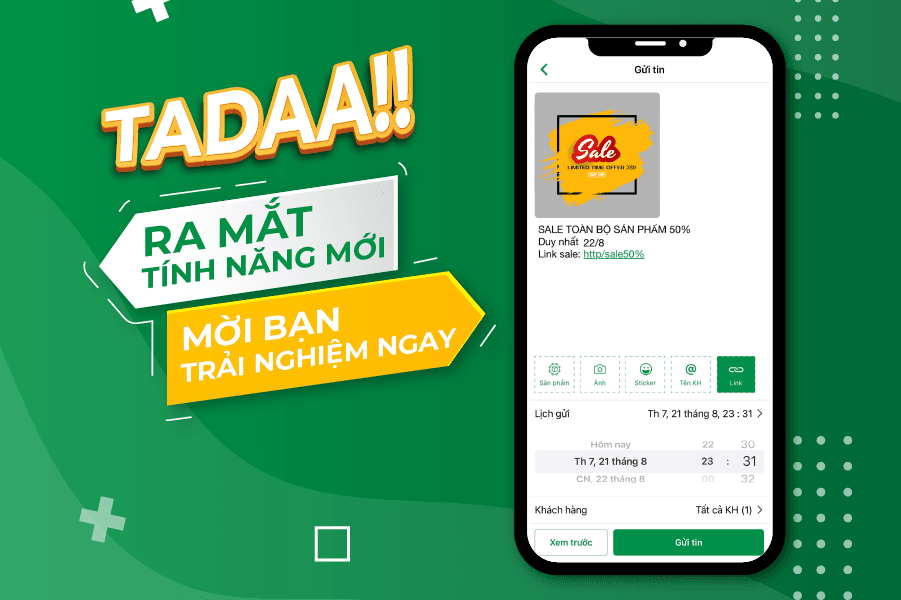 TADAA! Ra mắt tính năng mới - Mời bạn trải nghiệm ngay